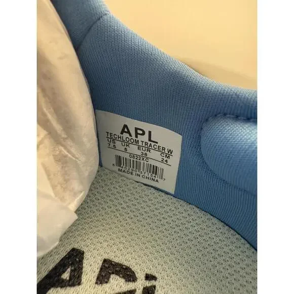 NWB APL Women's Coastal Blue Beach White TechLoom Tracer Sneakers Size 7.5 - Picture 9 of 10